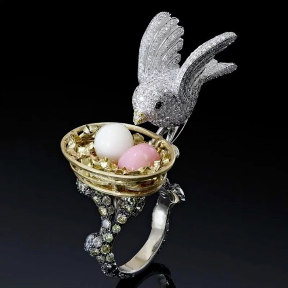NEW Beautiful Exquisite Bird Ring
